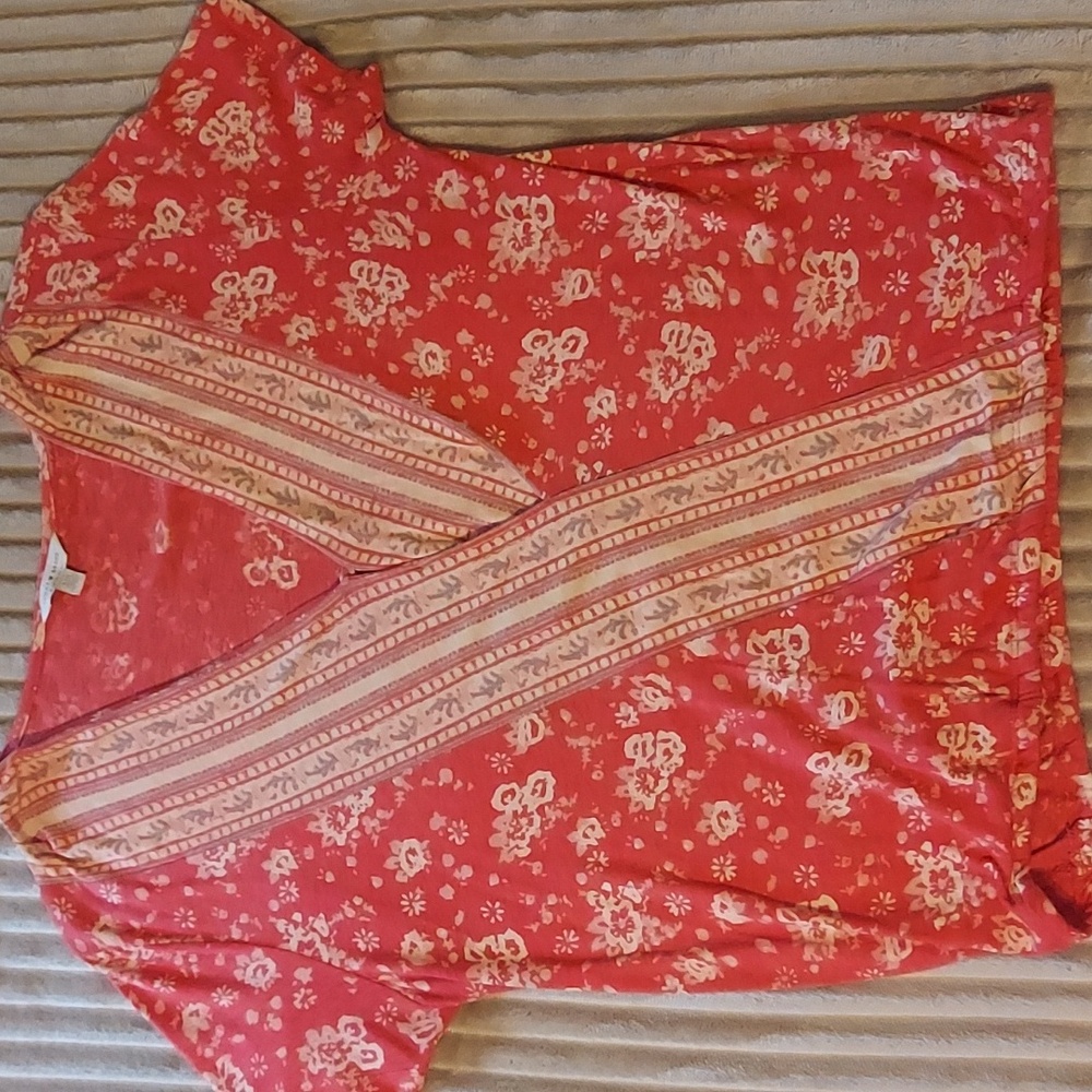 Women's short sleeve Lucky Brand large shirt